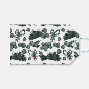 Holiday Sweets- Pine (Solid) Gift Tags