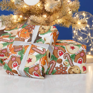 Holiday Sweets  Wrapping Paper