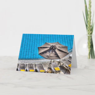 Holiday Swimming Pool     Card