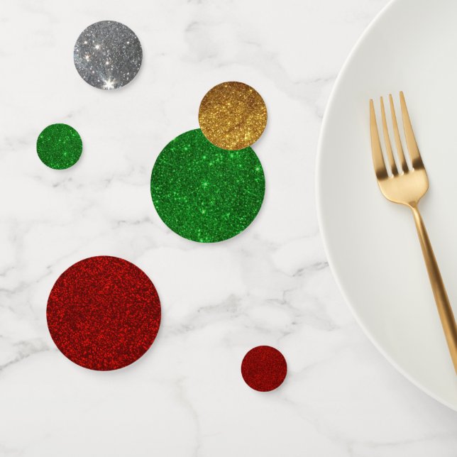 Holiday Table Confetti - Christmas Under Tree Deco (Group)