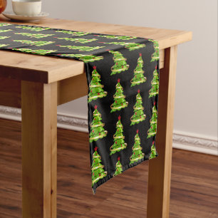 Holiday Table Runner-Tree Medium Table Runner