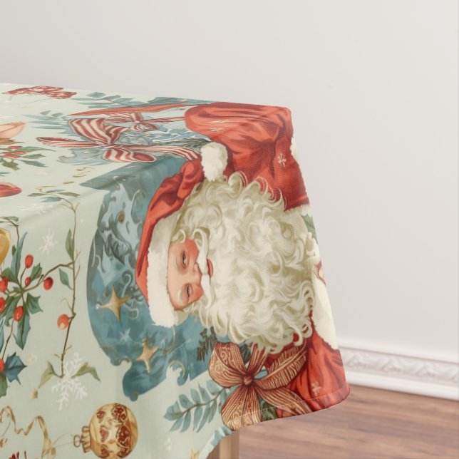 Holiday Tablecloth – Christmas Dinner Table Cover (In Situ)