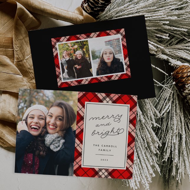 Holiday Tartan | Christmas Photo Card (Creator Uploaded)