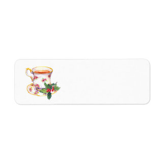 Holiday Tea Address Label