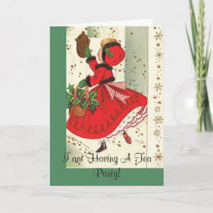 Holiday  Tea Party Invitation