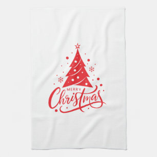 Holiday tea towel