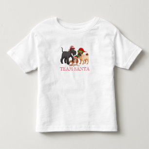 Holiday Team Santa Kids T-Shirt