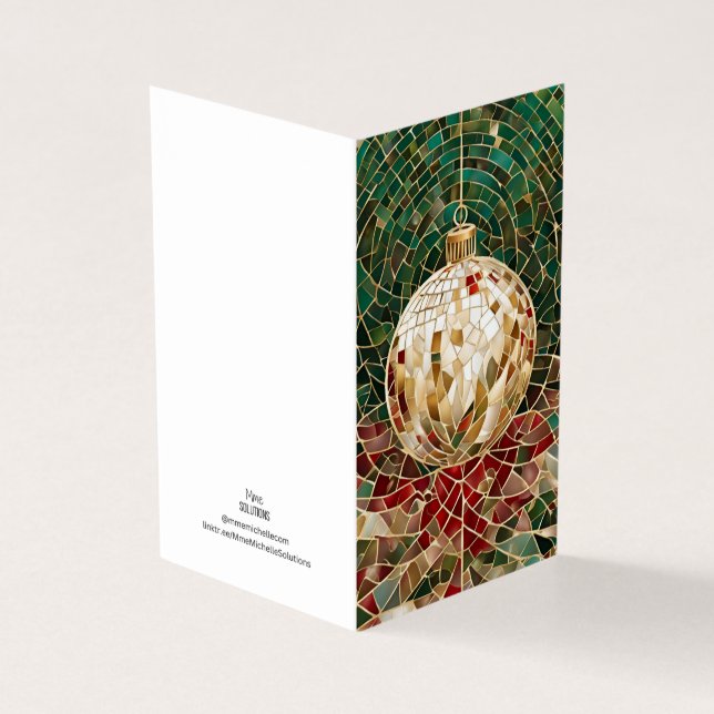 Holiday Theme Christmas Ornament (Outside)