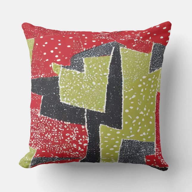 Holiday Throw Pillow (Front)