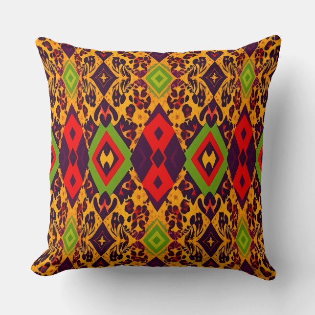 Holiday Throw Pillow  (Front)