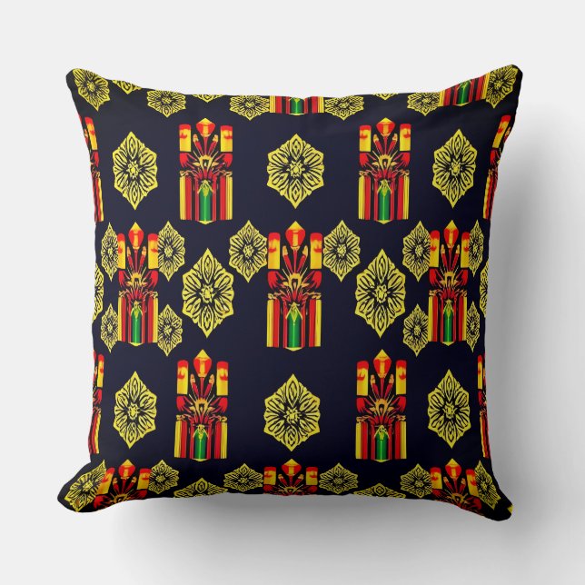 Holiday Throw Pillow (Front)