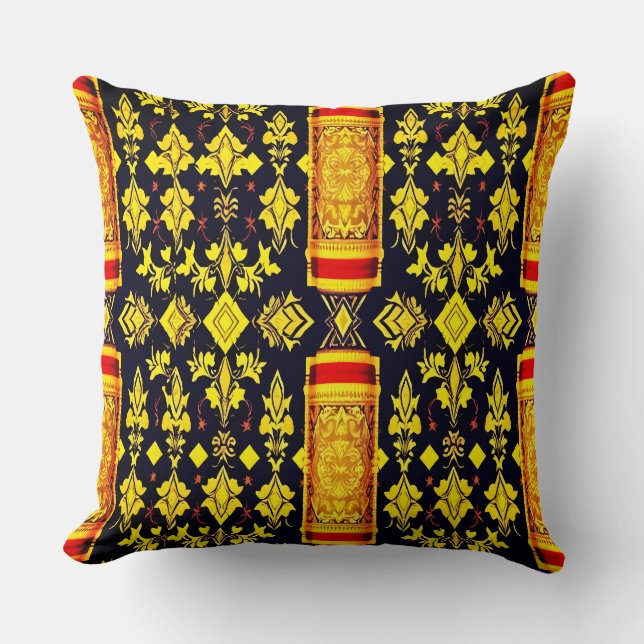 Holiday Throw Pillow  (Front)