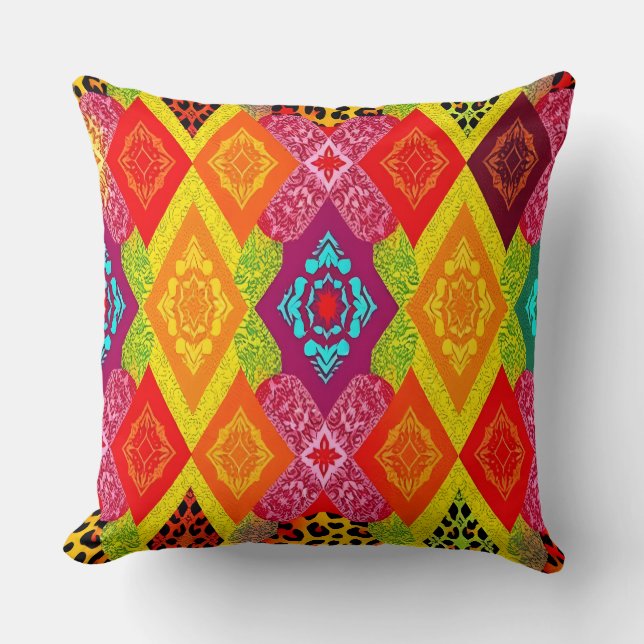 Holiday Throw Pillow  (Front)