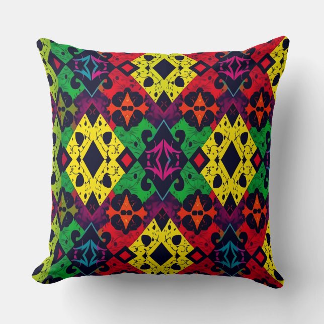 Holiday Throw Pillow  (Front)
