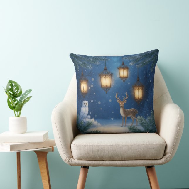 Holiday Throw Pillow (Chair)