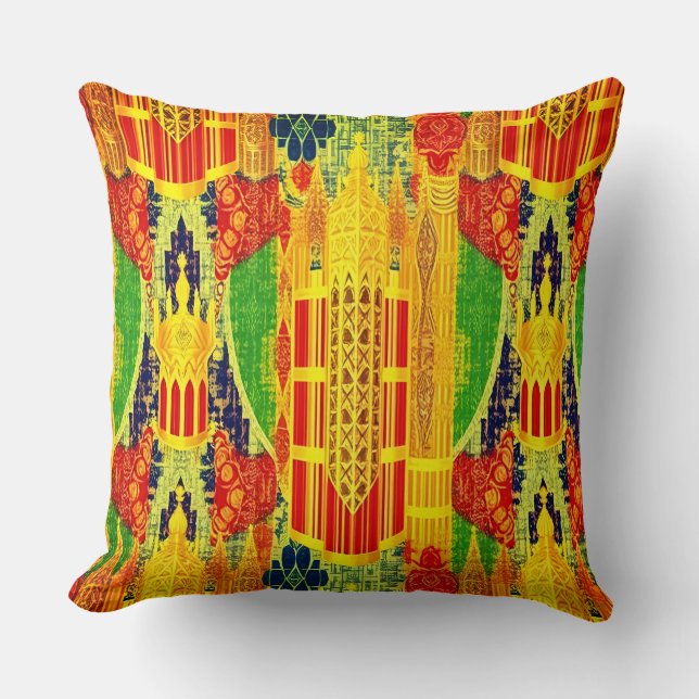 Holiday Throw Pillow  (Front)