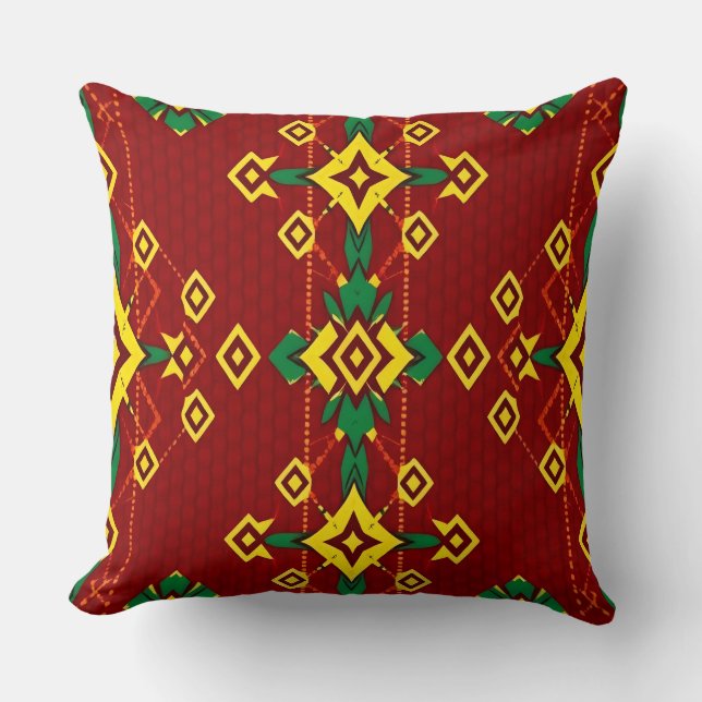 Holiday Throw Pillow  (Front)