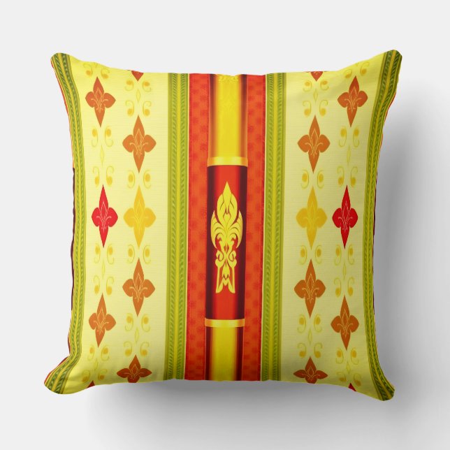 Holiday Throw Pillow  (Front)