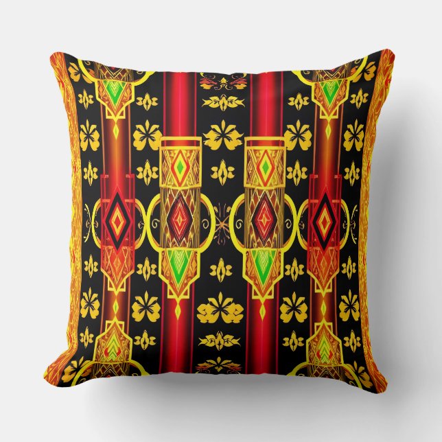 Holiday Throw Pillow  (Front)