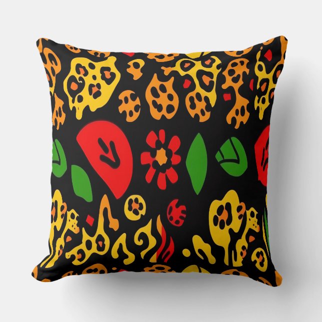 Holiday Throw Pillow  (Front)