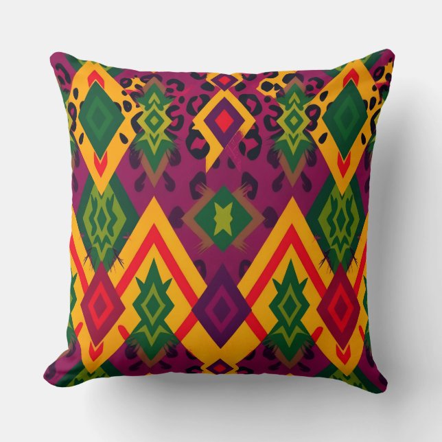 Holiday Throw Pillow  (Front)