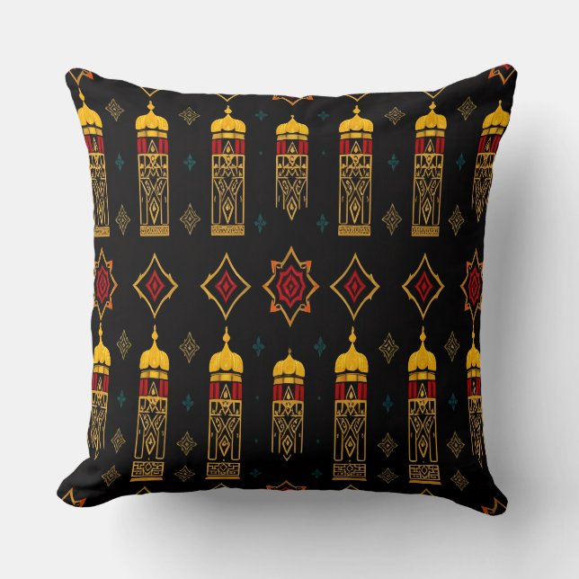 Holiday Throw Pillow  (Front)