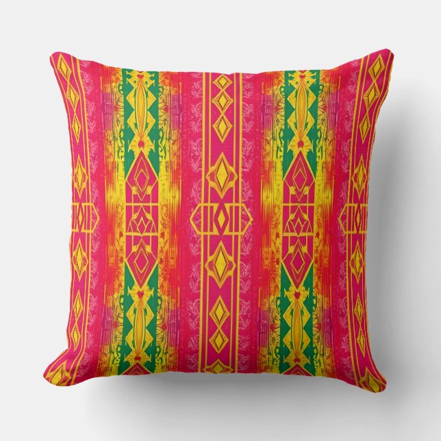 Holiday Throw Pillow  (Front)