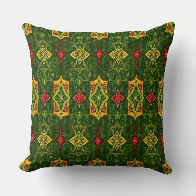 Holiday Throw Pillow  (Front)