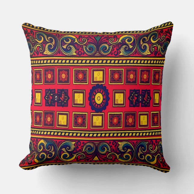 Holiday Throw Pillow (Front)
