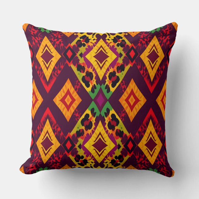 Holiday Throw Pillow  (Front)