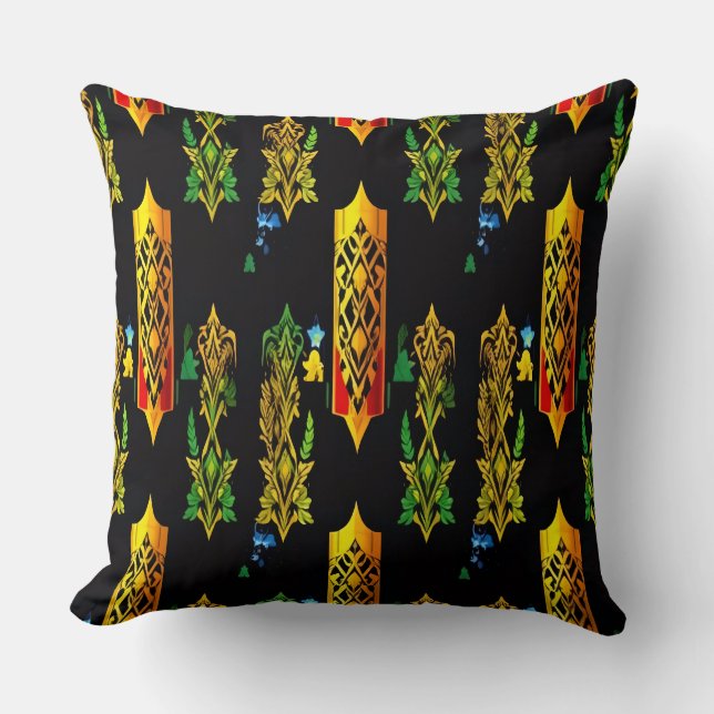 Holiday Throw Pillow  (Front)