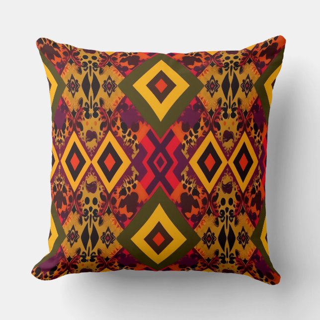 Holiday Throw Pillow  (Front)