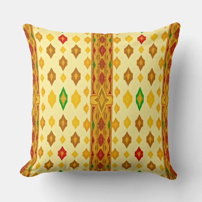 Holiday Throw Pillow  (Front)