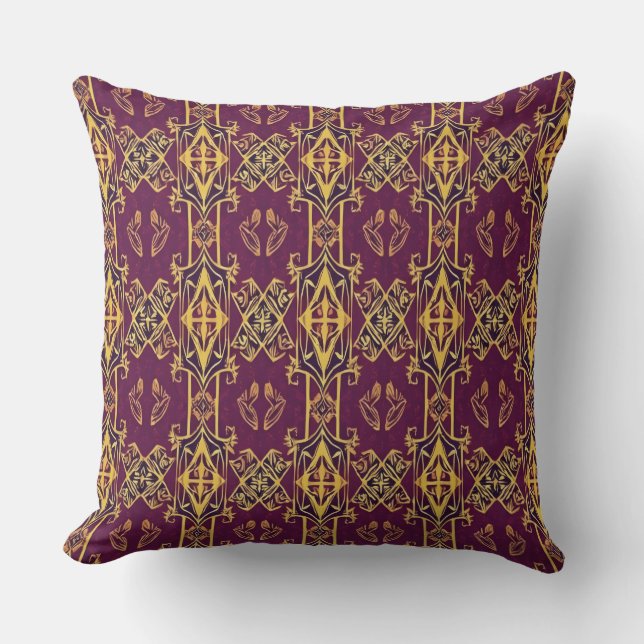 Holiday Throw Pillow  (Front)