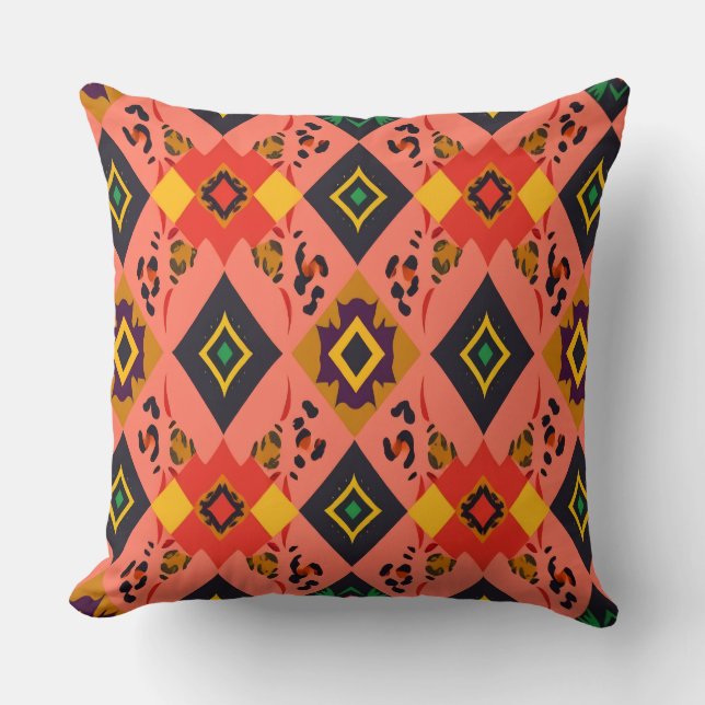 Holiday Throw Pillow  (Front)