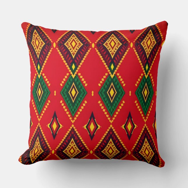Holiday Throw Pillow  (Front)