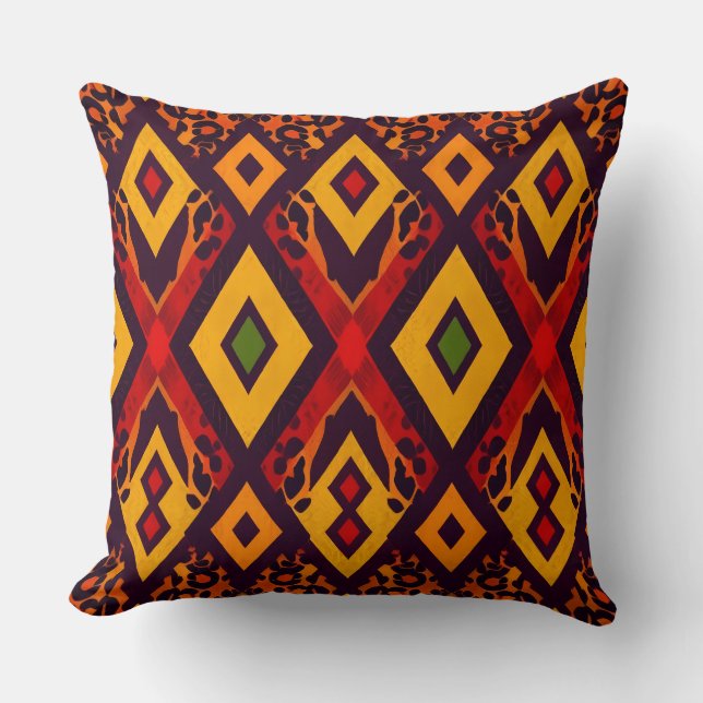 Holiday Throw Pillow  (Front)
