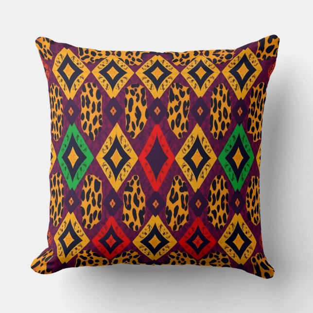 Holiday Throw Pillow  (Front)