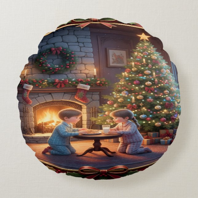 Holiday Throw Pillow (Front)