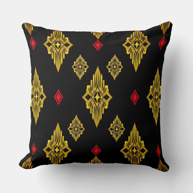 Holiday Throw Pillow  (Front)