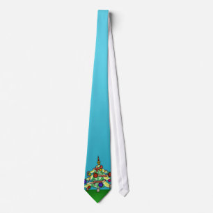 Holiday Tie Christmas Tree Humourous Xmas Funny
