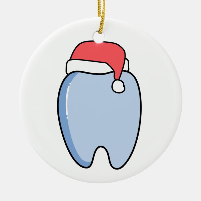 Holiday Tooth Ornament (Front)