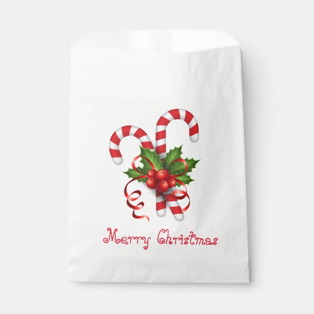 Holiday Treat Favour Bag (Front)