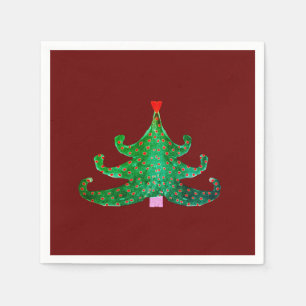 Holiday Tree Napkin