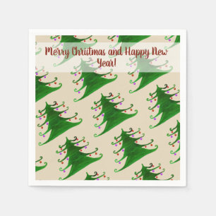 Holiday Tree Napkins