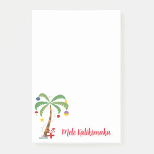 Holiday Tree Post-it-Notes-Mele Kalikimaka Post-it Notes
