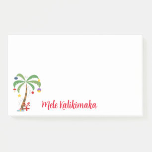 Holiday Tree Post-it-Notes-Mele Kalikimaka Post-it Notes