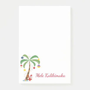Holiday Tree Post-it-Notes-Mele Kalikimaka Post-it Notes