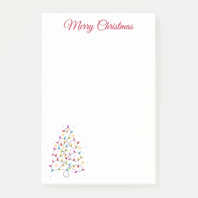 Holiday Tree Post-it-Notes Post-it Notes (Front)