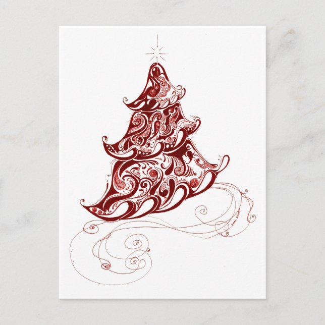 Holiday Tree Postcard (Front)